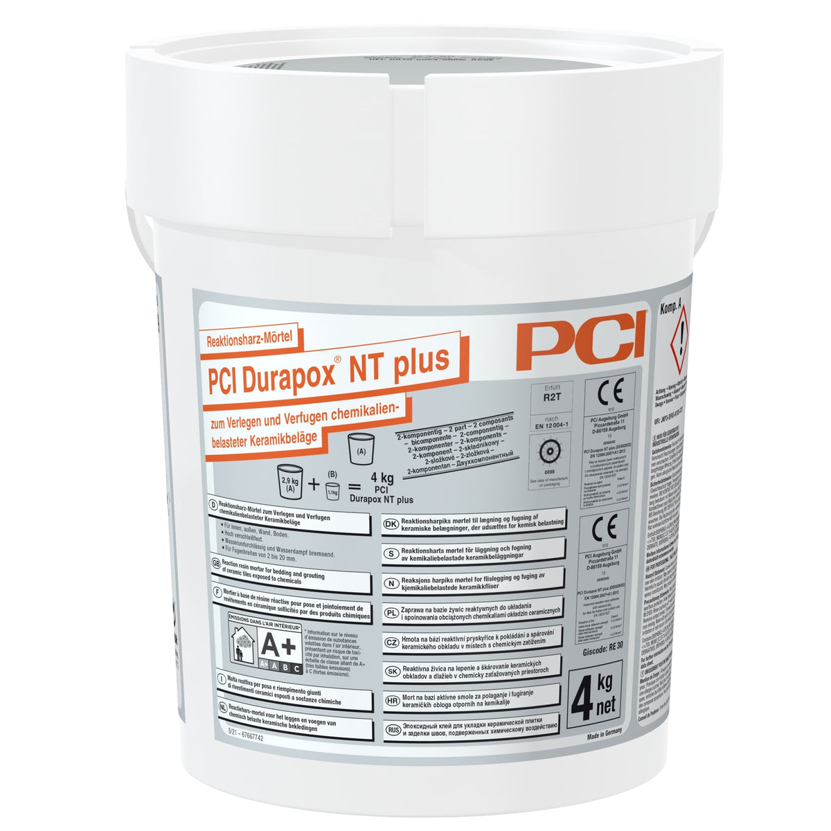 PCI Durapox NT Plus Reaktionsharz Mörtel 4kg