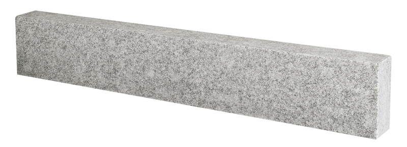 Stele Granit hellgrau 6x20x100cm Piazzo, gesägt/geflammt