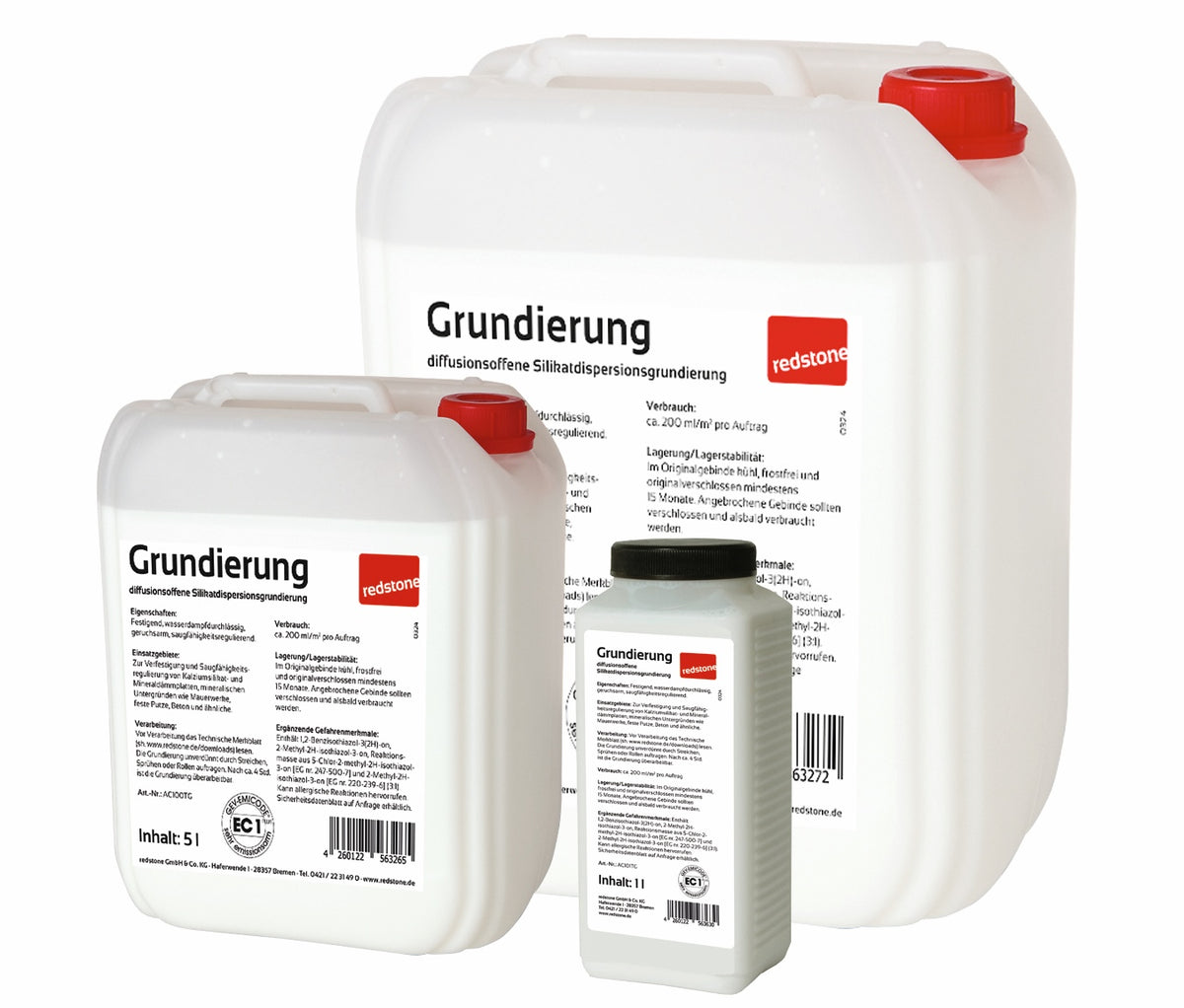 Red Stone Grundierung 5 Liter