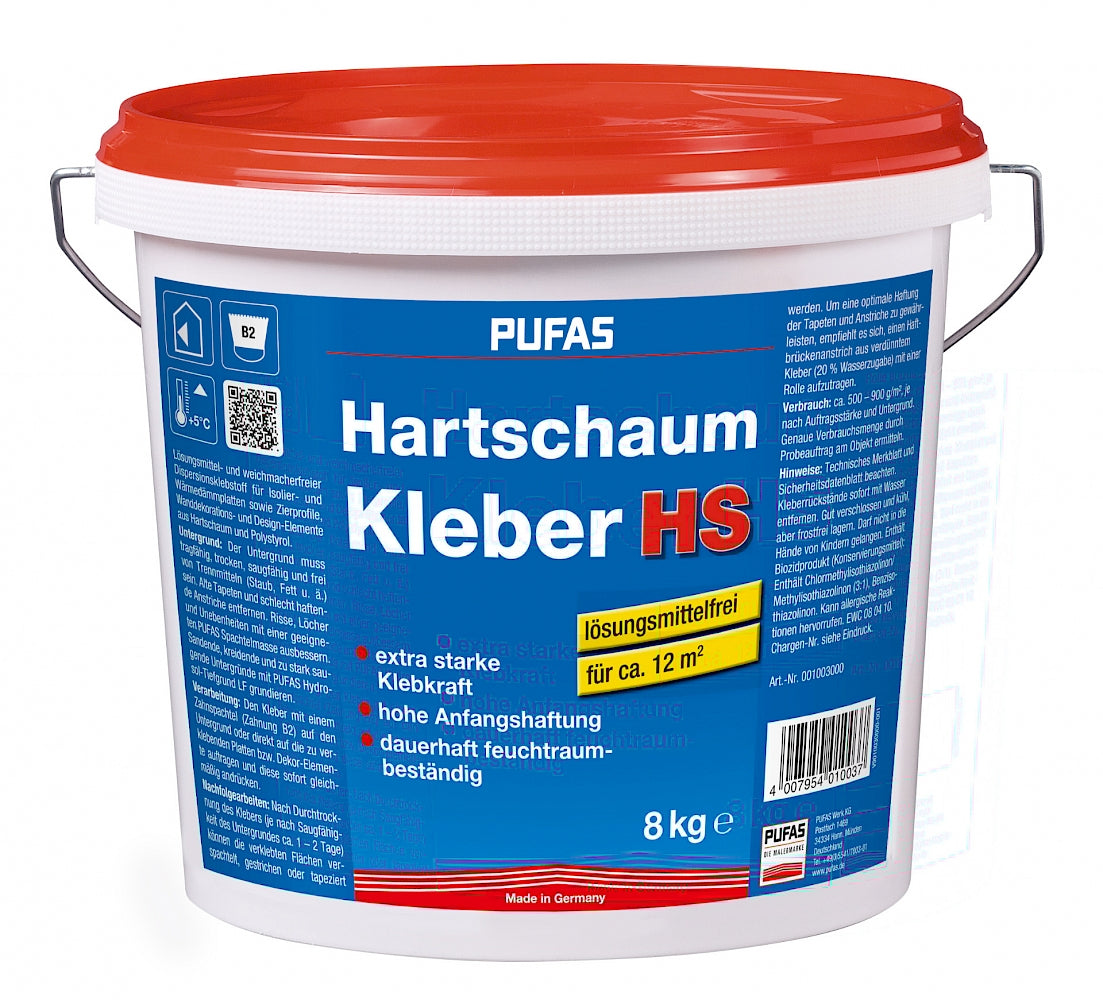 PUFAS Hartschaum-Kleber HS 8 kg