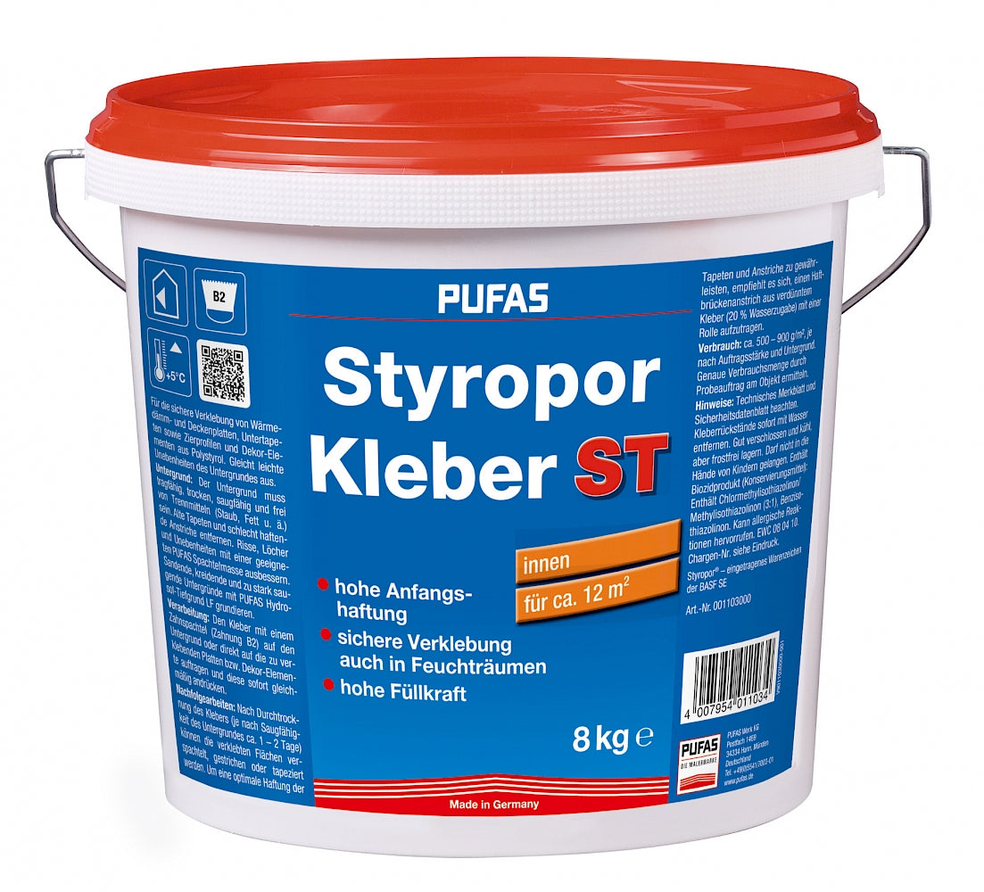 PUFAS Styropor-Kleber ST 8 kg