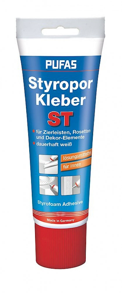 PUFAS Styropor-Kleber ST Tube 400 g / 12 Stück VPE