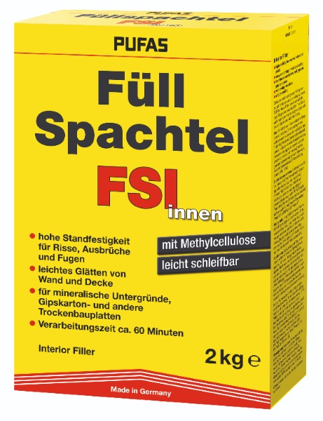 PUFAS Füllspachtel FSI innen 2 kg