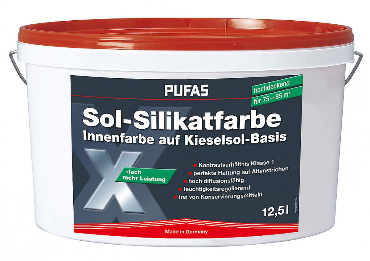 PUFAS Sol-Silikatfarbe 12,5 Liter