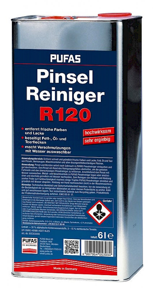 PUFAS Pinselreiniger R120  6 Liter