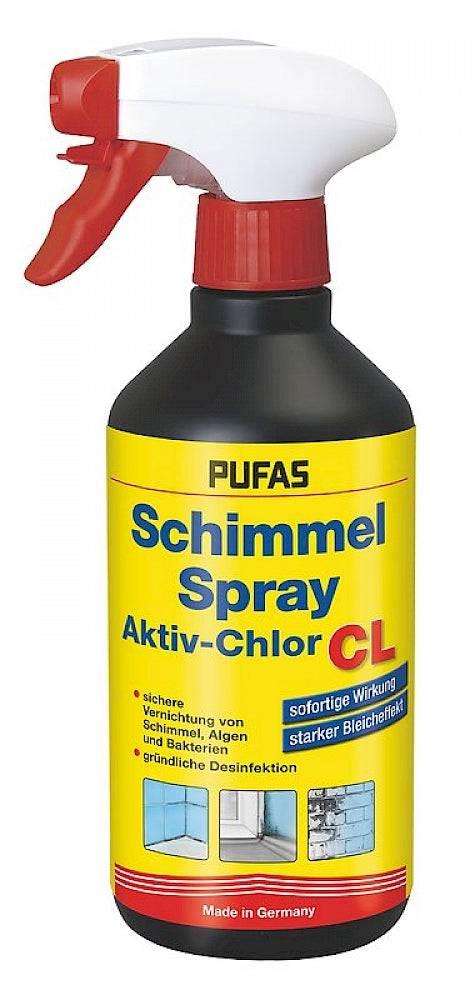 PUFAS Schimmel-Spray Aktiv-Chlor CL 500 ml