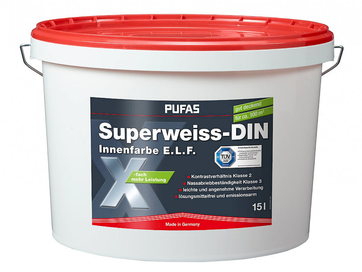 PUFAS Superweiss DIN 15 Liter