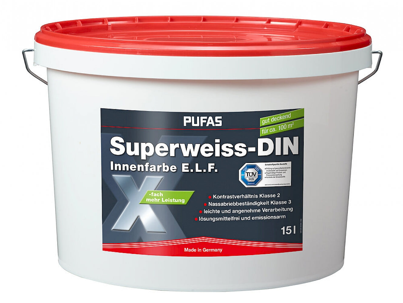 PUFAS Superweiss DIN 15 Liter