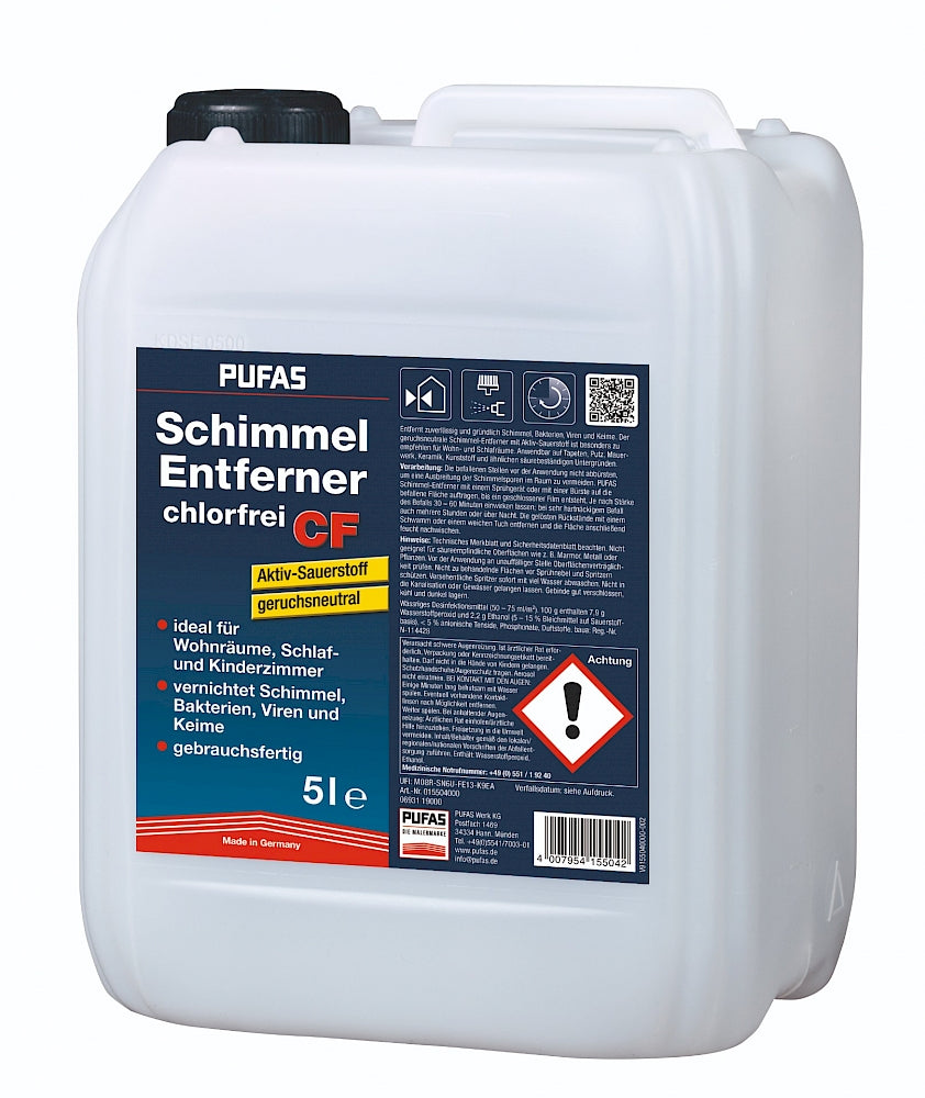 PUFAS Schimmel-Entferner chlorfrei CF  5 Liter