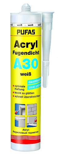 PUFAS Acryl-Fugendicht A30  310 ml / 12 Stück VPE