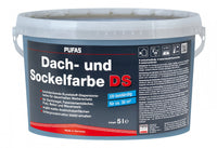 PUFAS Dach und Sockelfarbe / Kunststoff Dispersionsfarbe Wetterschutz