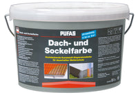 PUFAS Dach und Sockelfarbe / Kunststoff Dispersionsfarbe Wetterschutz