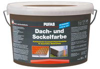 PUFAS Dach und Sockelfarbe / Kunststoff Dispersionsfarbe Wetterschutz