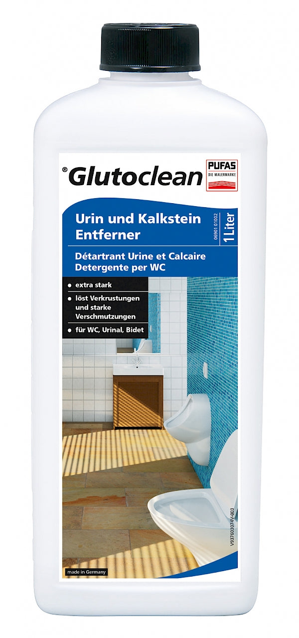 Glutoclean Urin und Kalkstein Entferner 1 Liter / 4 Stück VPE