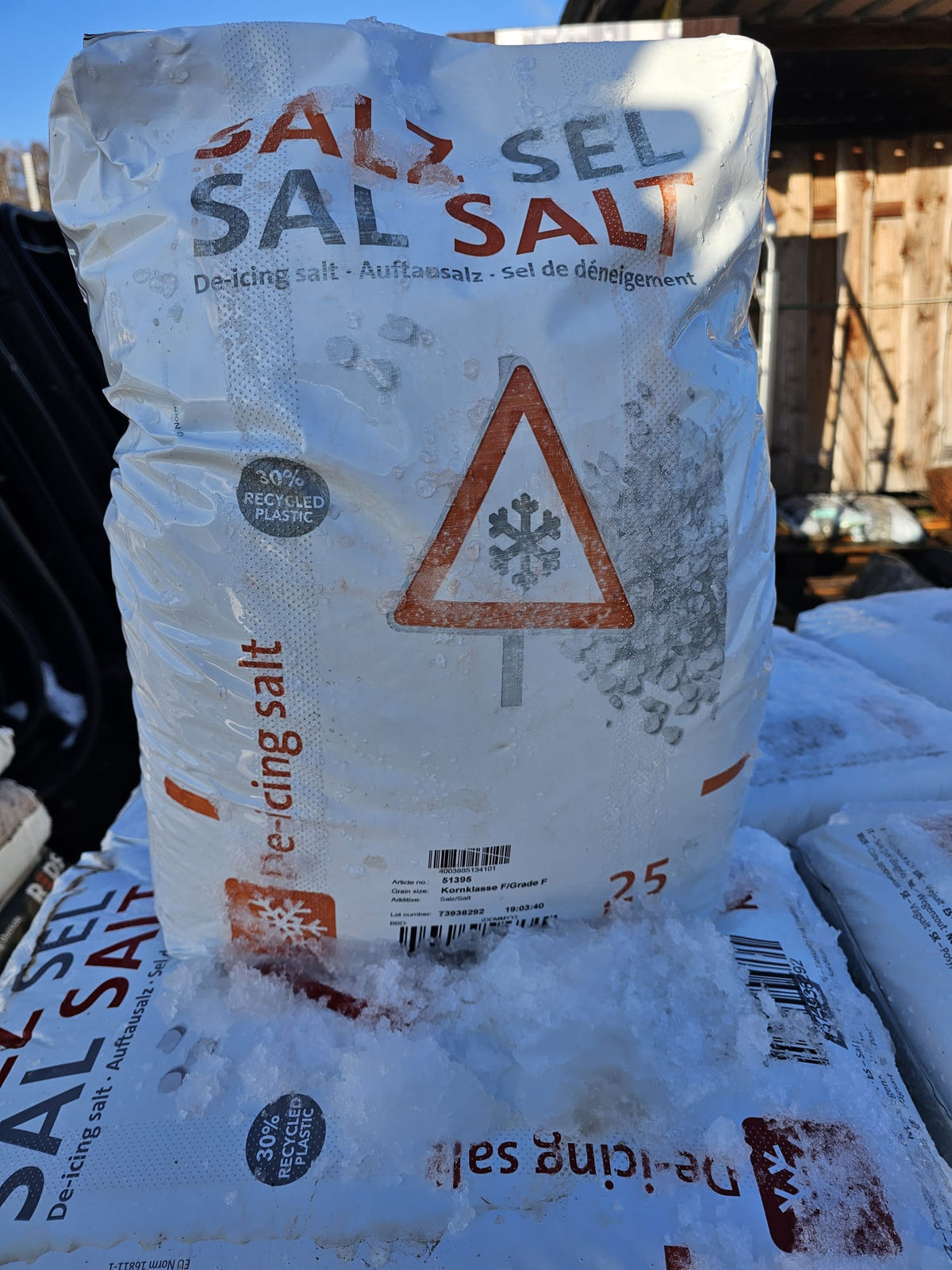 Auftausalz / Streusalz 25kg