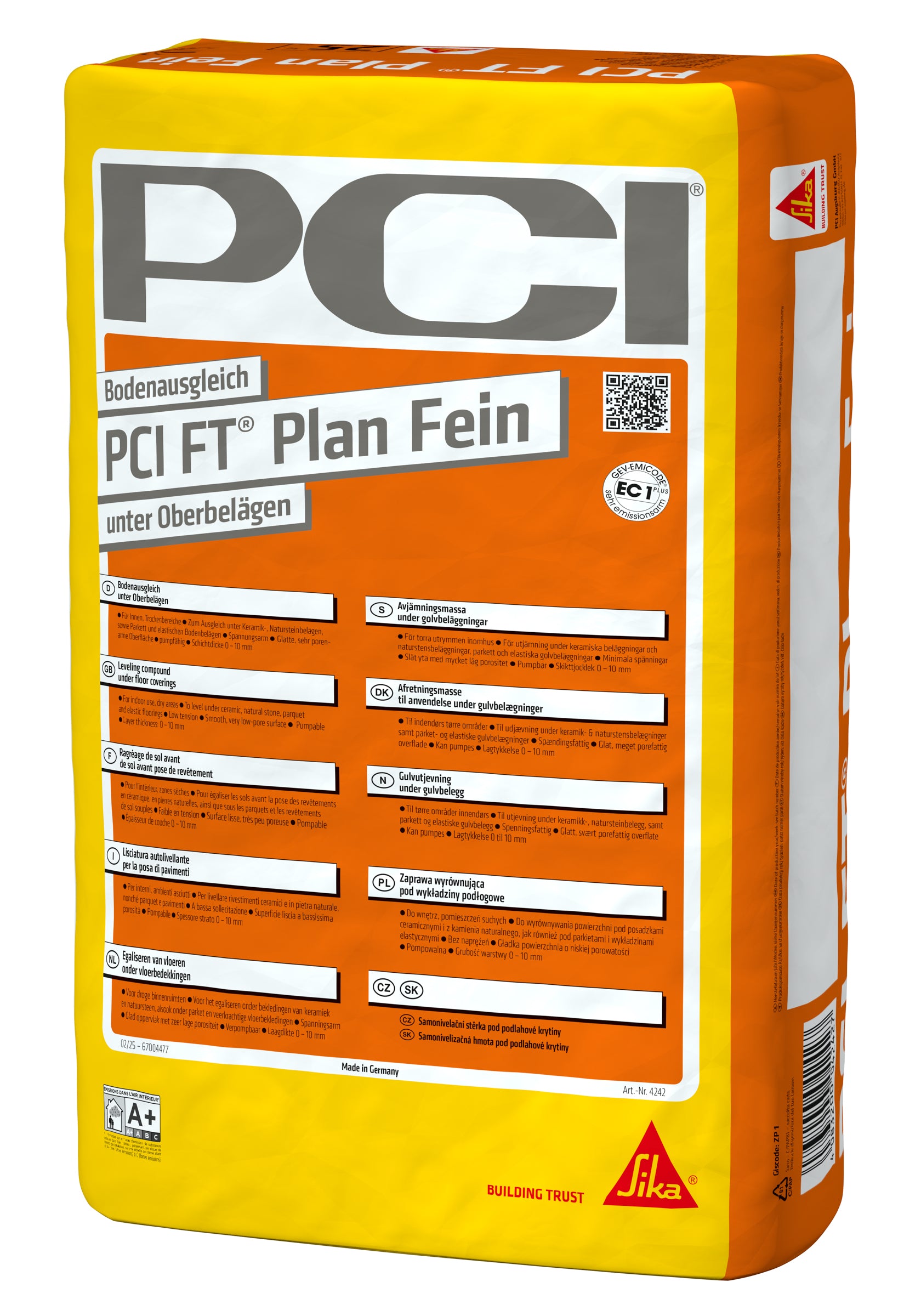 PCI FT Plan 25 kg