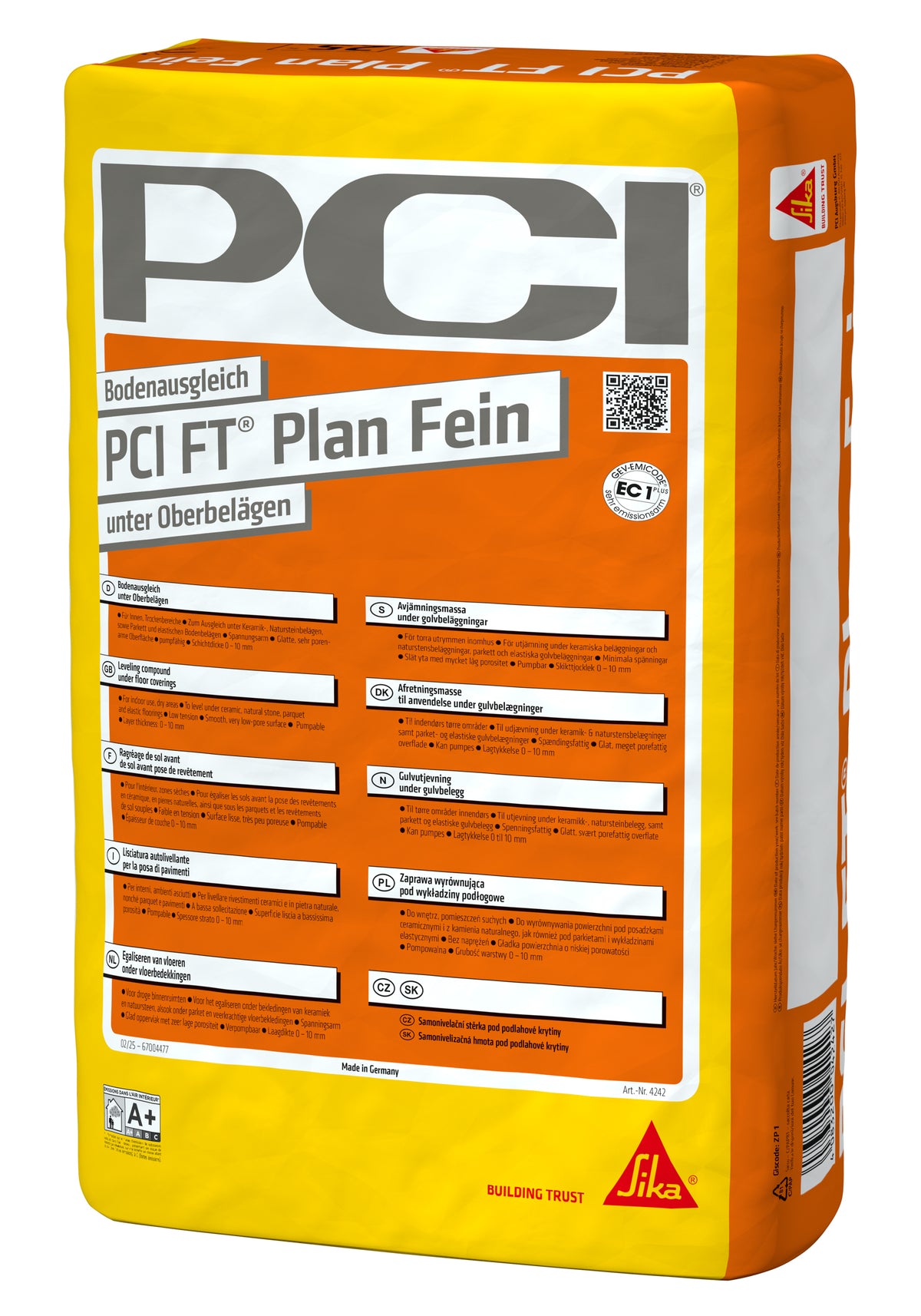 PCI FT Plan Fein 25 kg