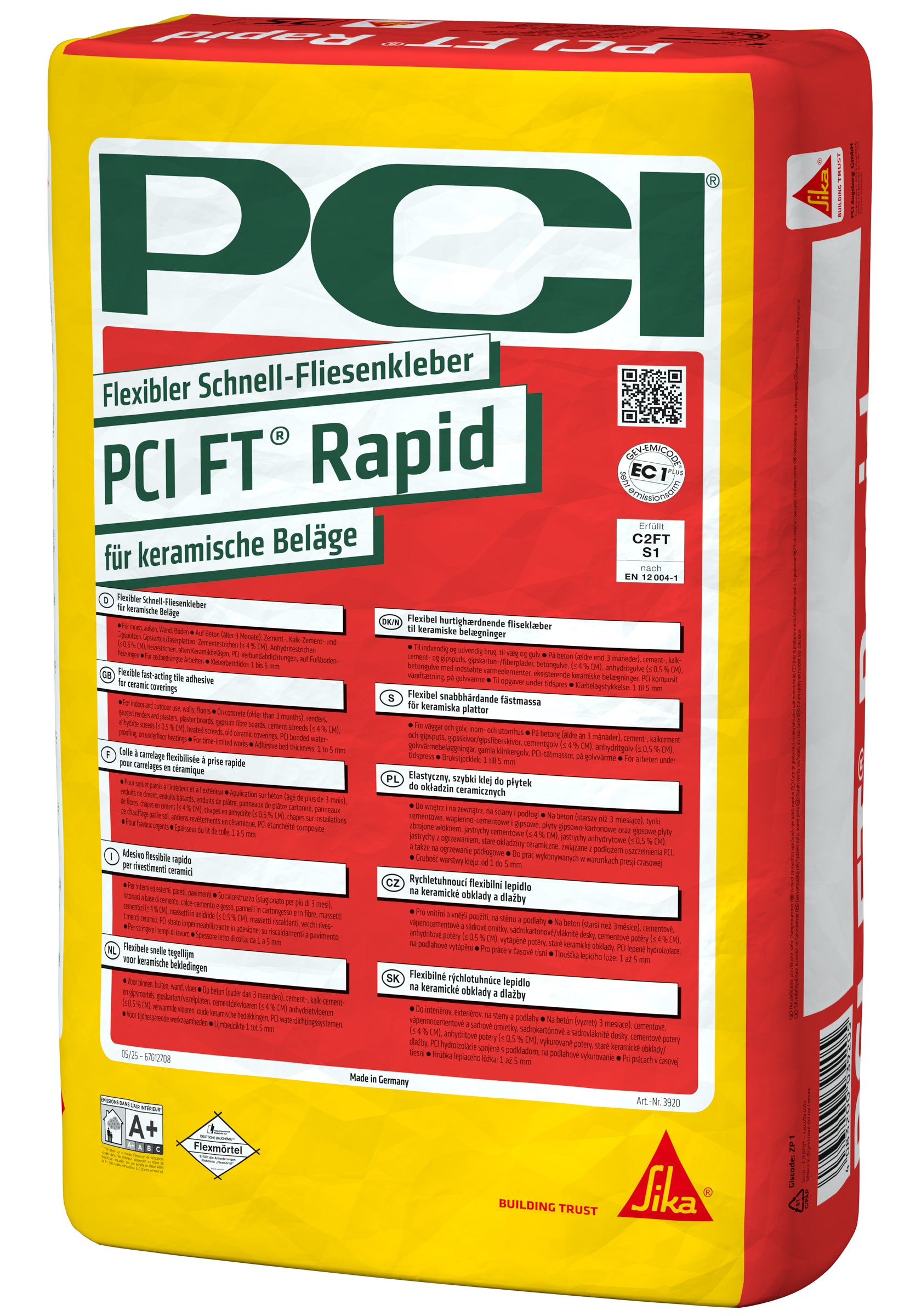 PCI FT Plan Fein 25 kg