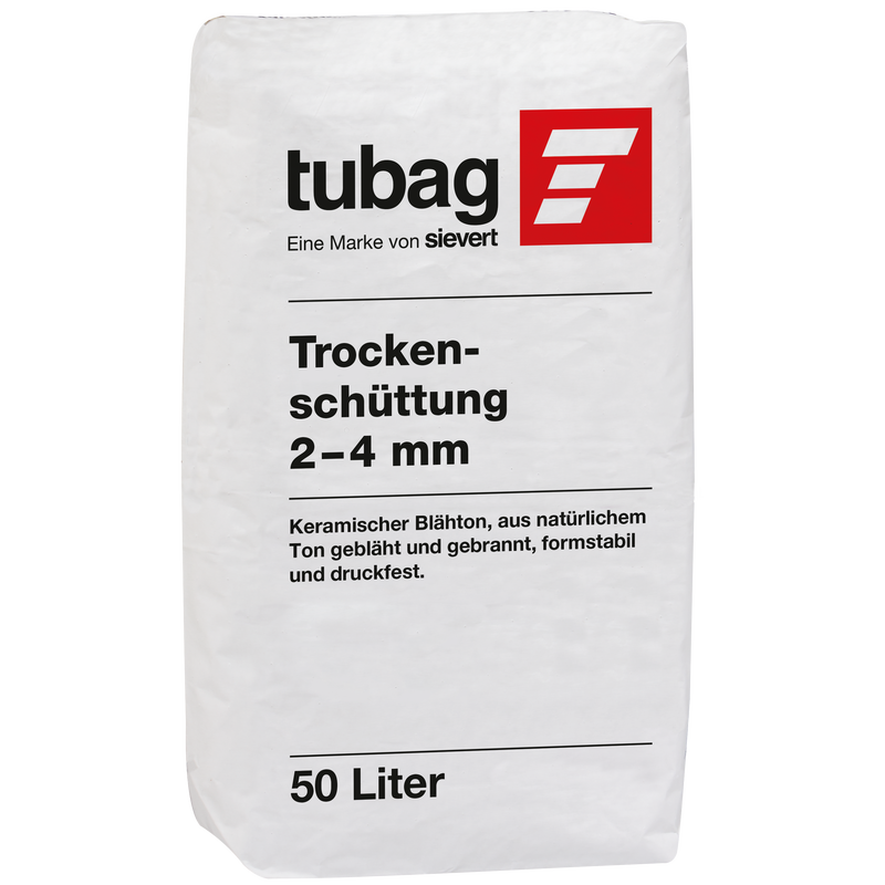 tubag  TBS2-4 Blähton Trockenschüttung 50 Ltr.