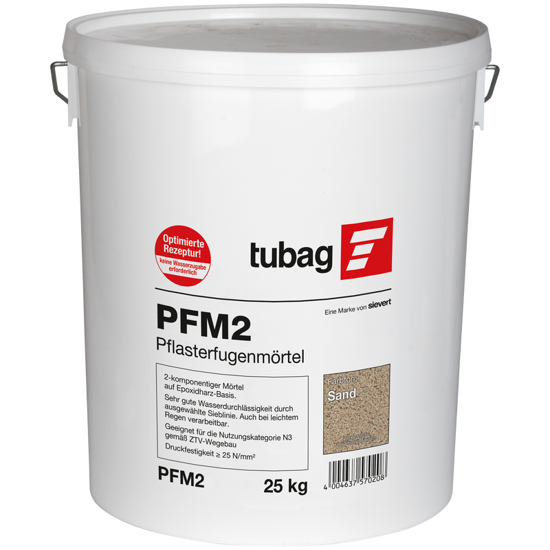 tubag  PFM 2 stg 25kg steingrau Pflasterfugen M2