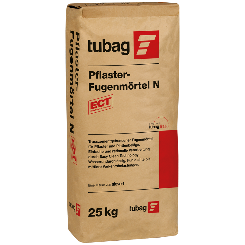 tubag PFN hellgrau 25kg Pflasterfugenmörtel N wasserundurchlässig