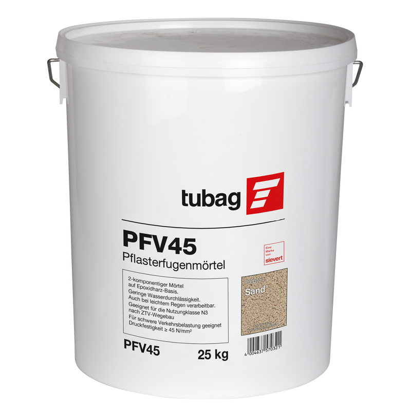 tubag  PFV45 25kg sand Pflasterfugenmörtel