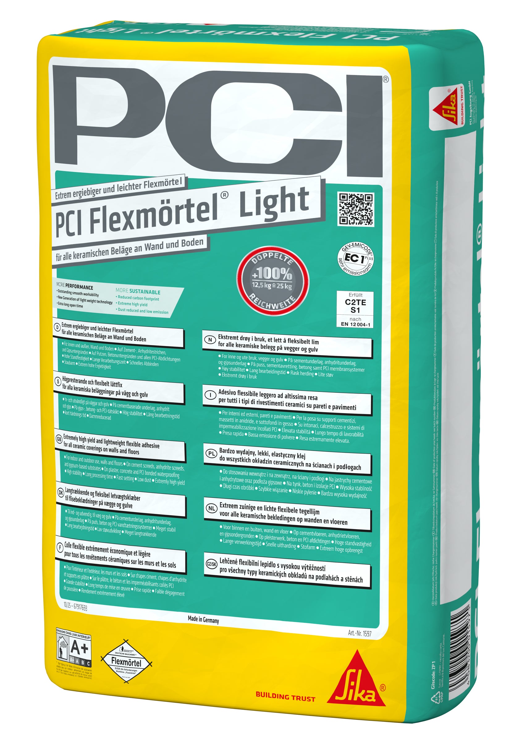 PCI Flexmörtel Light 12,5 kg
