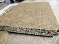 Schleusner Lehm / Hanf Leichtbauplatte 1250x1000 x 22 mm á 1,25 m² Stück