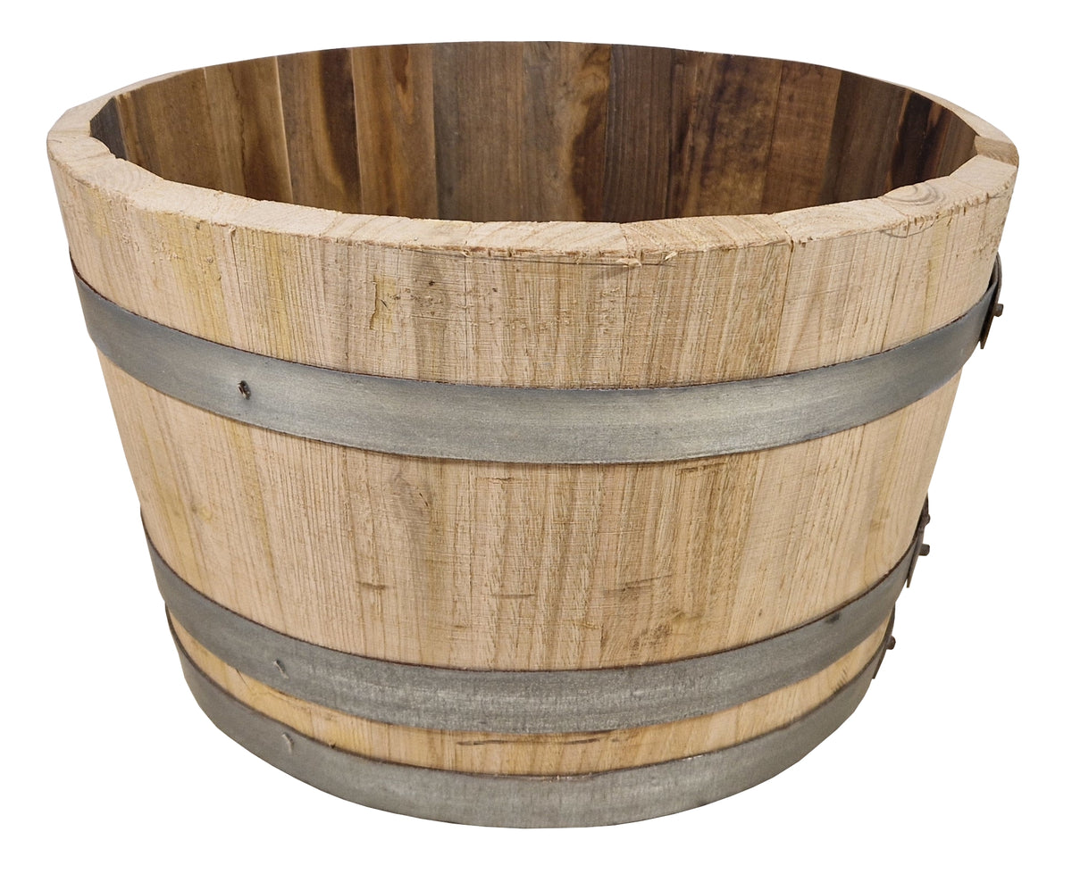 Pflanzkübel Kastanie "M"  ca. D48-50 x H28-30cm