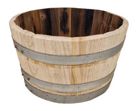 Pflanzkübel Kastanie "L"  ca. D58-60 x H32-34cm