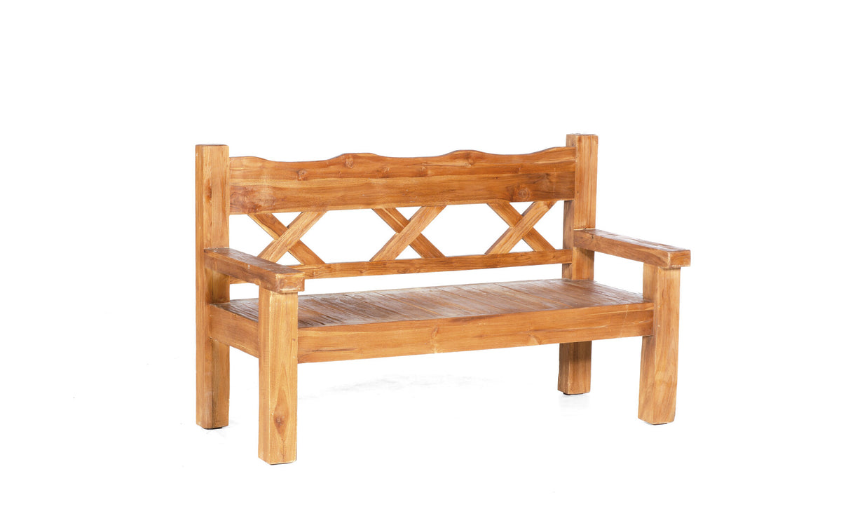 Bank "JUMBO"Old Teak, ca. 160 cm