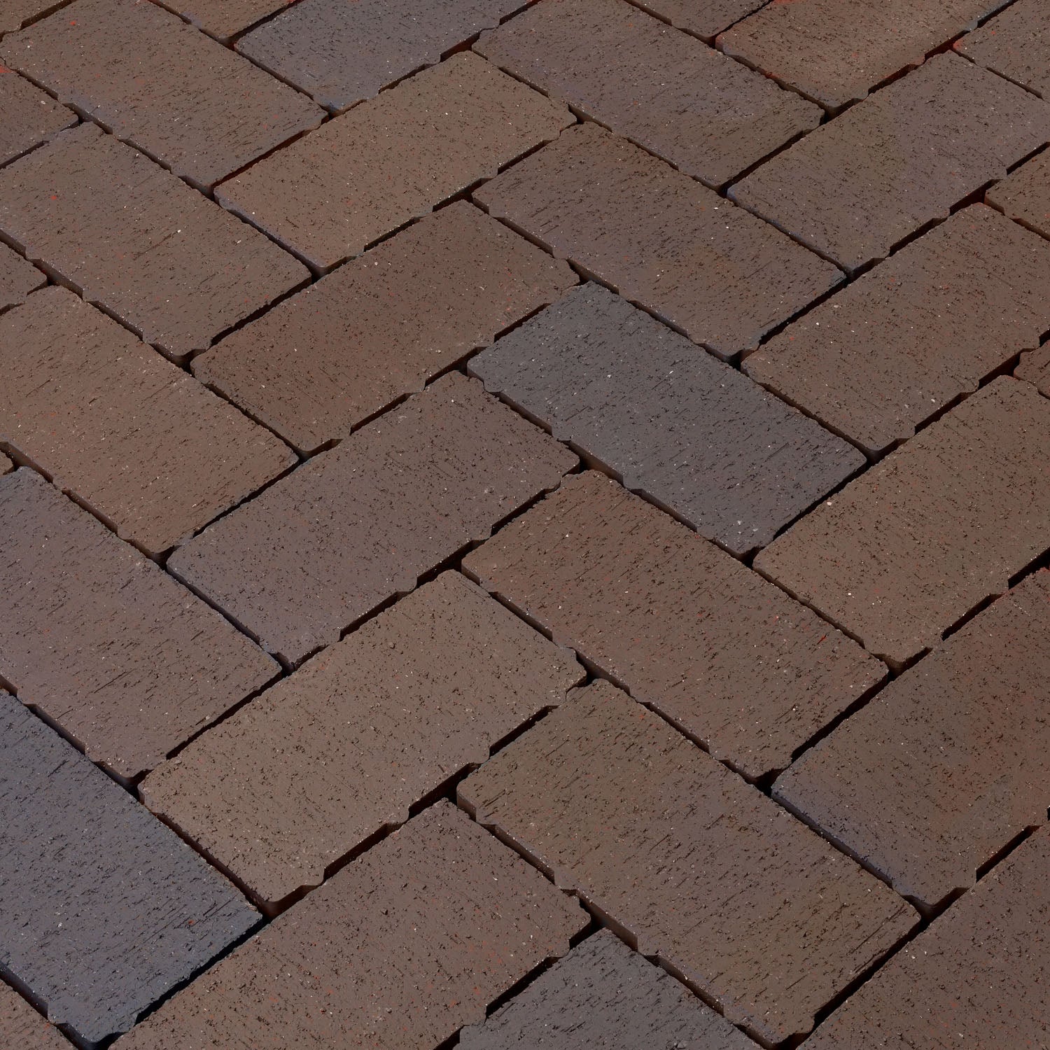 Pflasterklinker Aquata Plutos Braunanthrazit 240x118x52mm m Abstandhalter  10,29 m² Palette