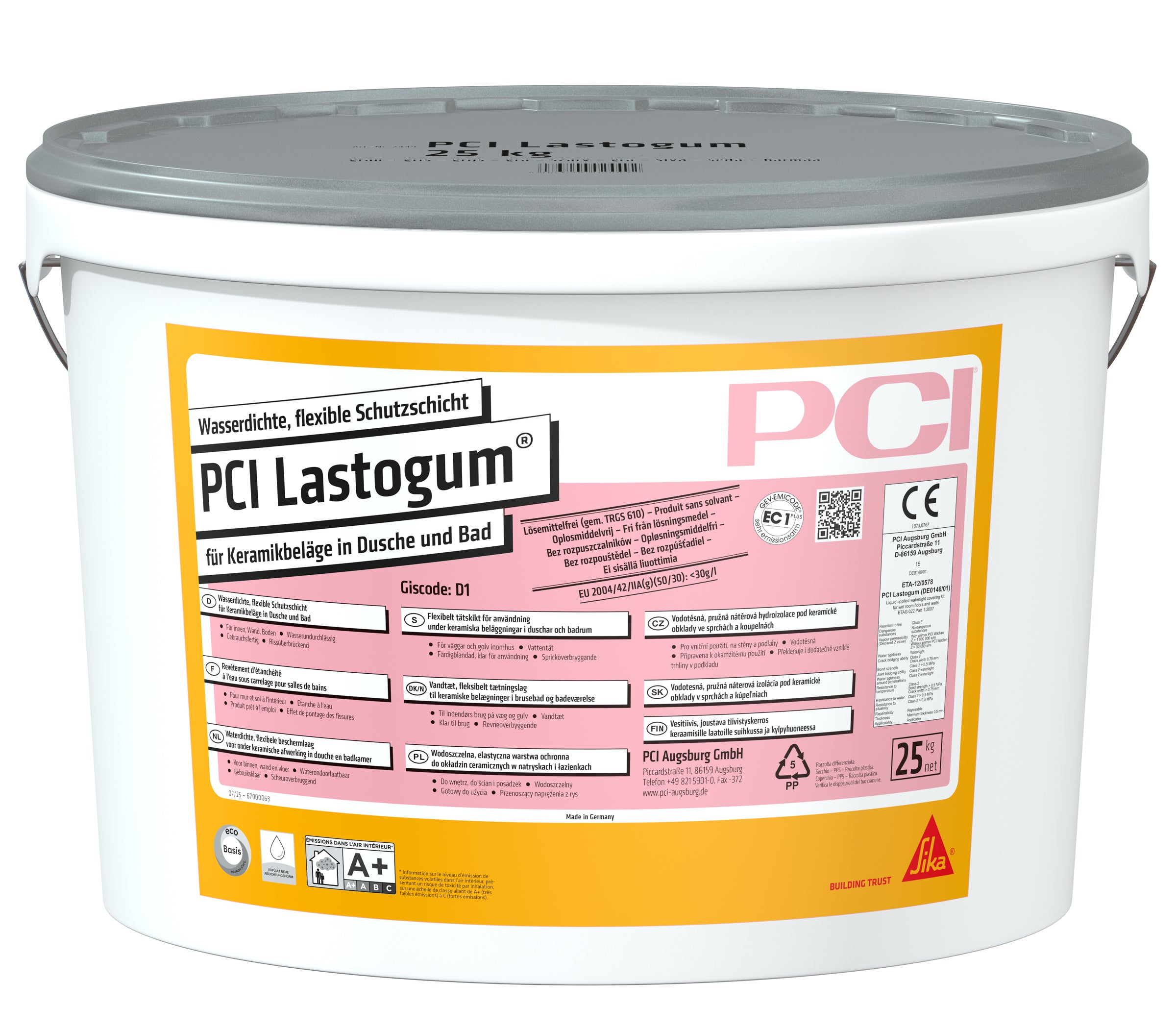 PCI Lastogum grau 25 kg