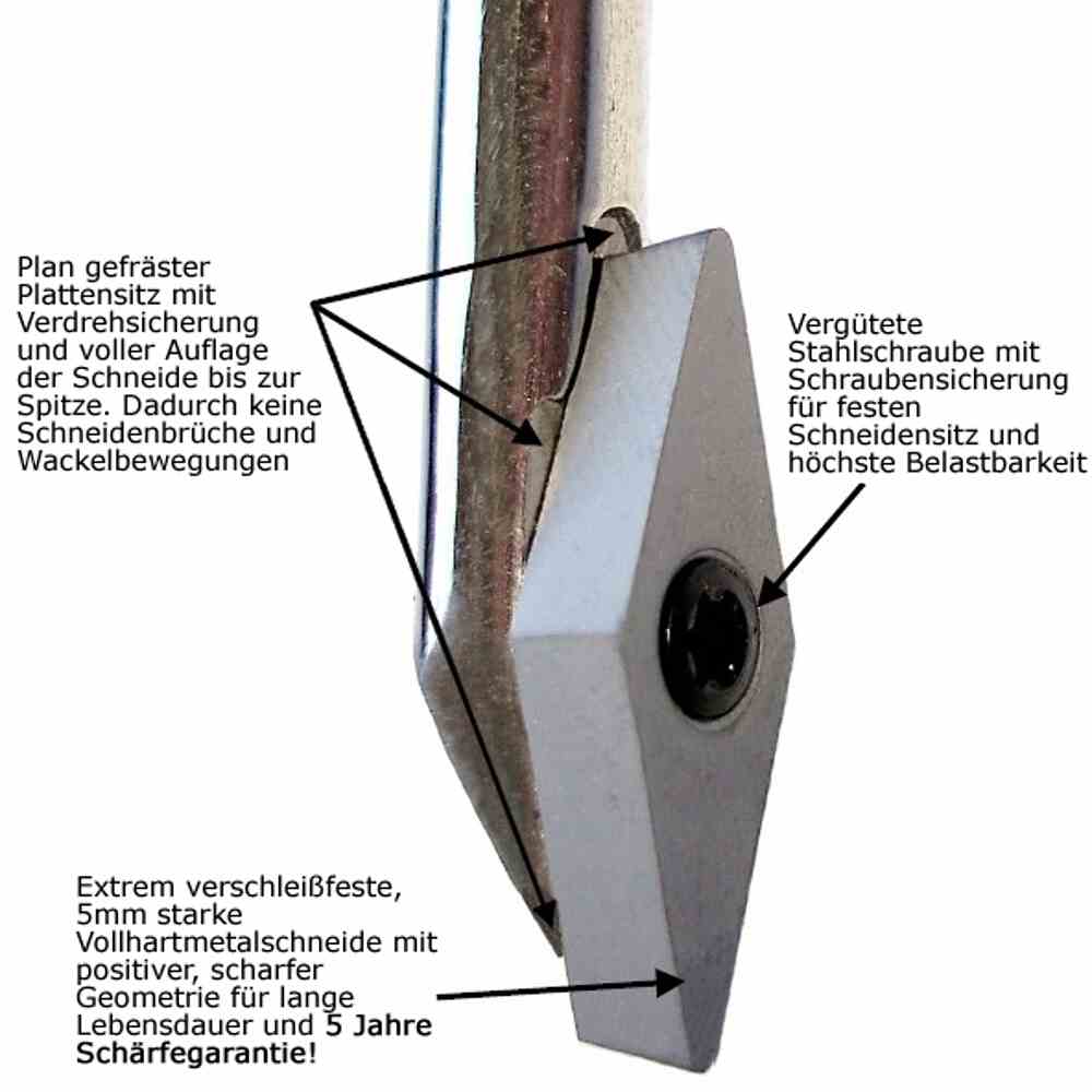 Unkrautkratzer Rillenfix