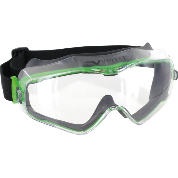 UNIVET Vollsichtbrille klar für Halbmaske, 75g