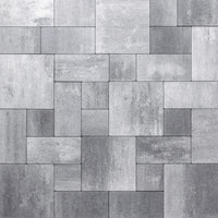 Smartton Matterhorn 4cm / hellgrau-anthrazit nuanciert