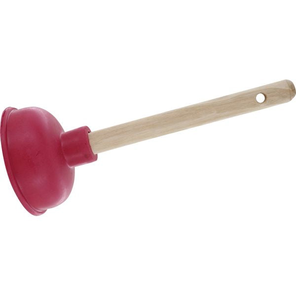 Abflußreiniger 14 cm, mit Holzstiel