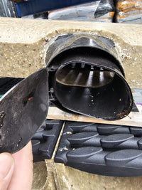 Anrin Self-ECO Rinne A15 mit Ablaufstutzen, verz. Stegrost Heelguard