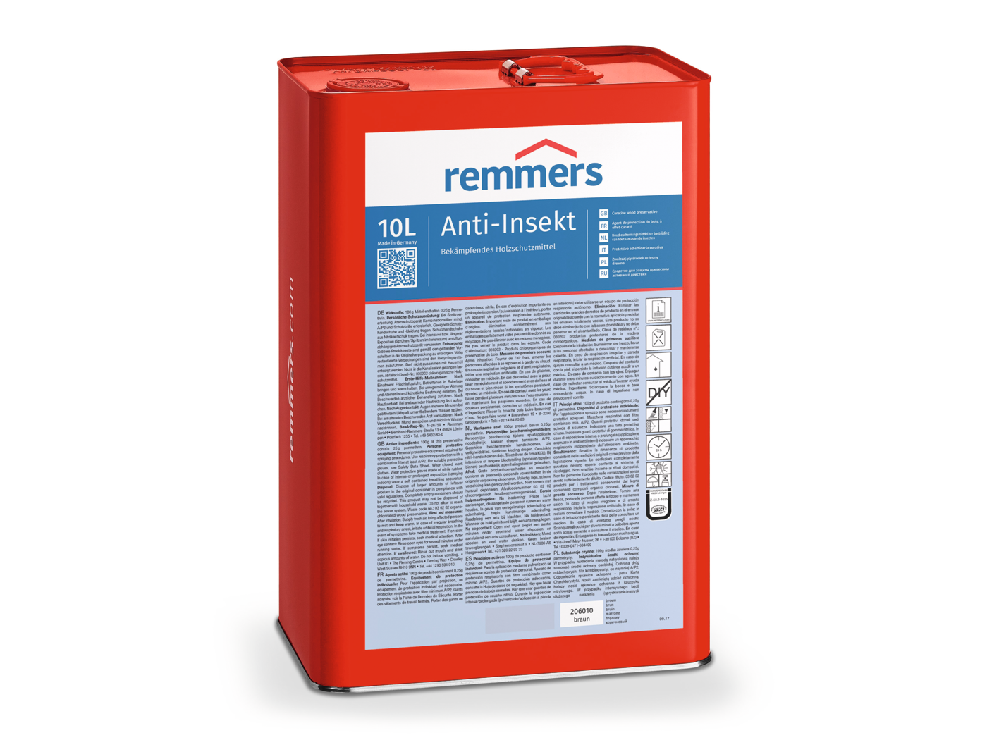 Remmers ANTI-INSEKT BRAUN  5,00 LTR