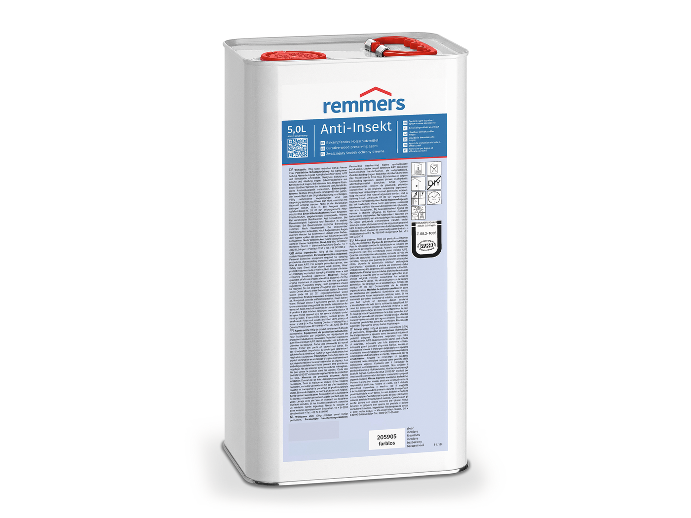 Remmers ANTI-INSEKT FARBLOS  5,00 LTR