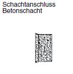 Schachtanschluss an Betonschacht / Aquatub-Rw
