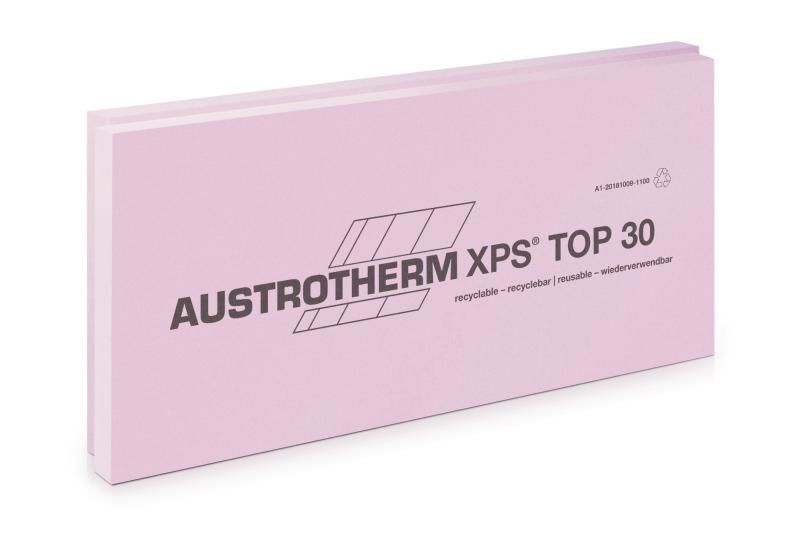 XPS WLG 033 mit Stufenfalz 30 mm x 1250x600mm / 0,75 m² Stück