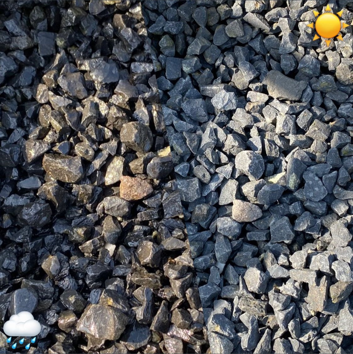Ziersplitt Basalt 20kg