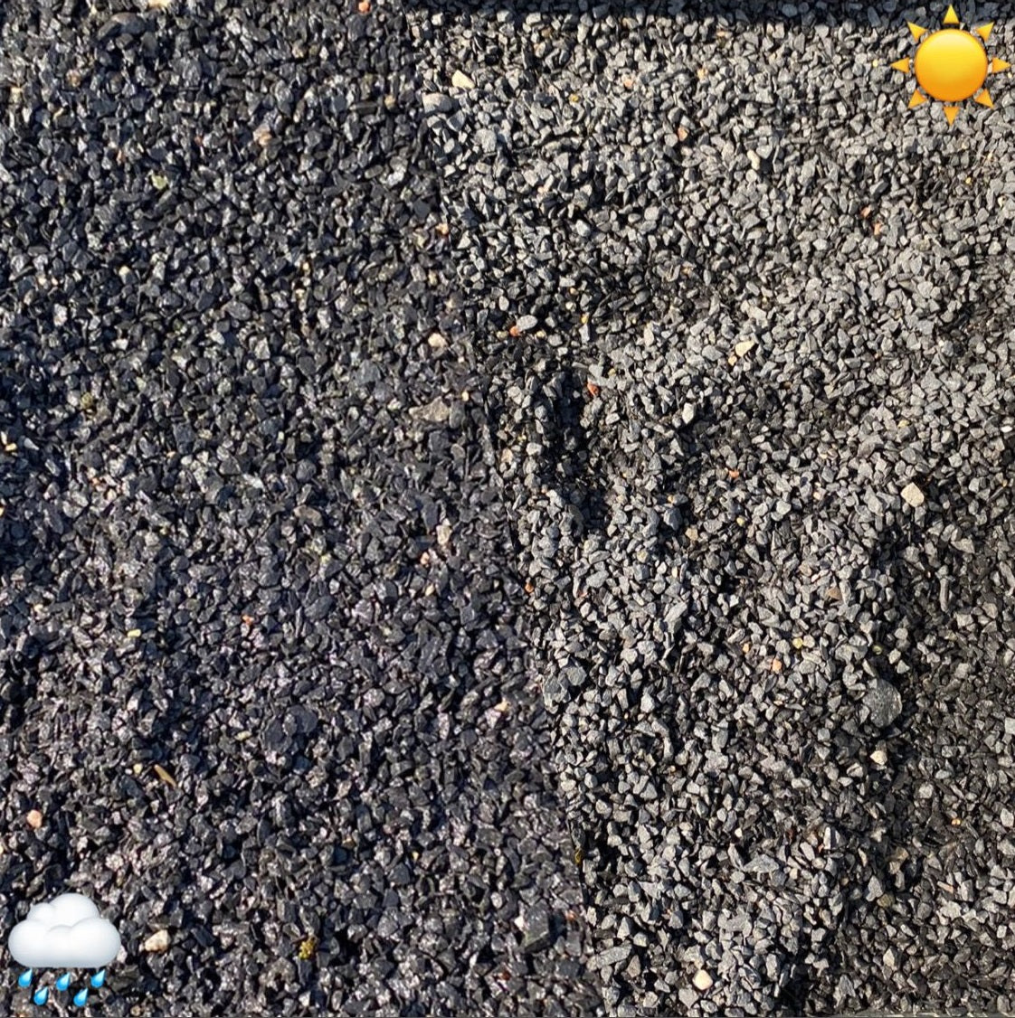 BASALT - Pflastersplitt 2-5 mm / Big Bag á 0,9 m³ ~ 1500 kg
