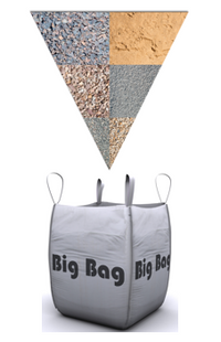 BASALT - Pflastersplitt 2-5 mm / Big Bag á 0,9 m³ ~ 1500 kg