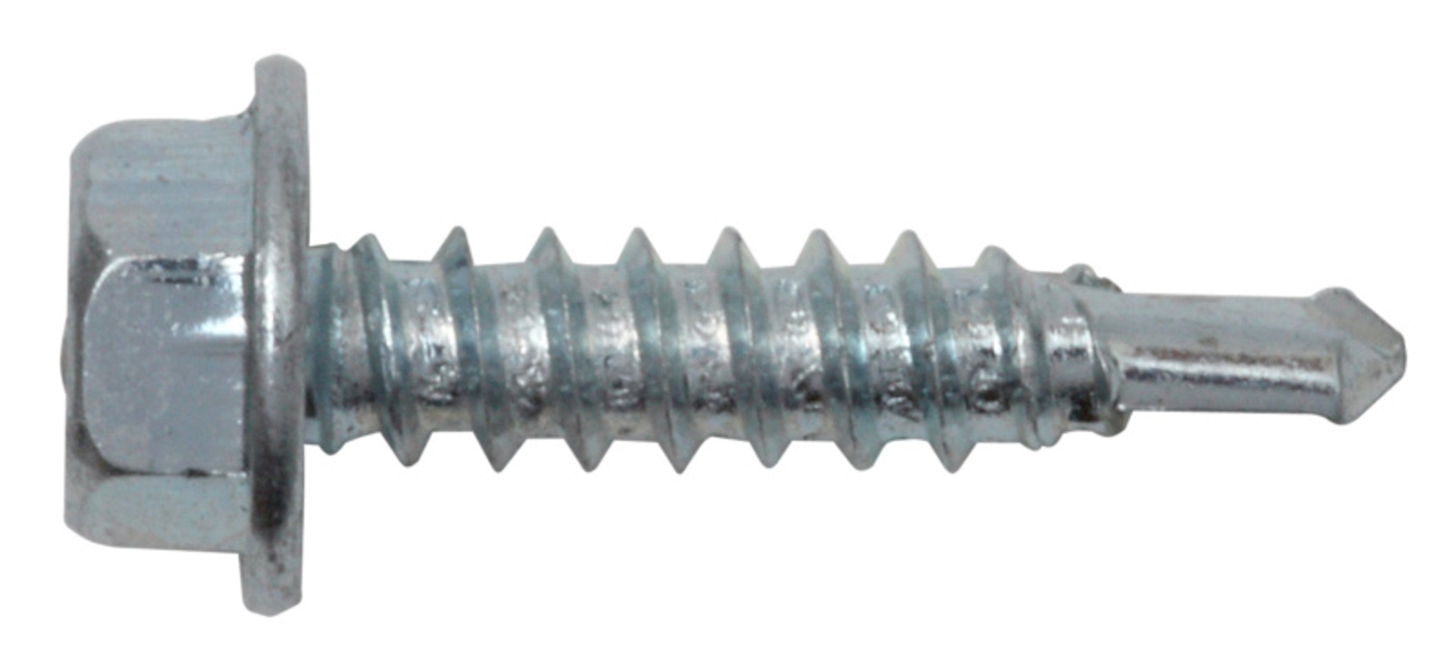 Blechschraube mit Scheibe Sechskantkopf 5,5 x 13, verzinkt, DIN 6901