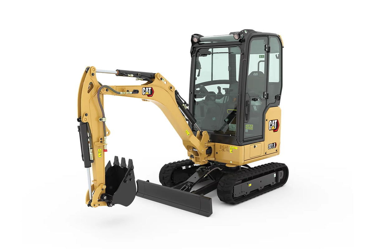 VERLEIHGERÄT MINIBAGGER CAT 301.8