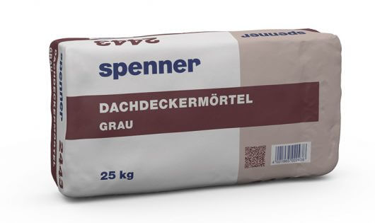 Spenner Dachdeckermörtel 03 grau, 25kg