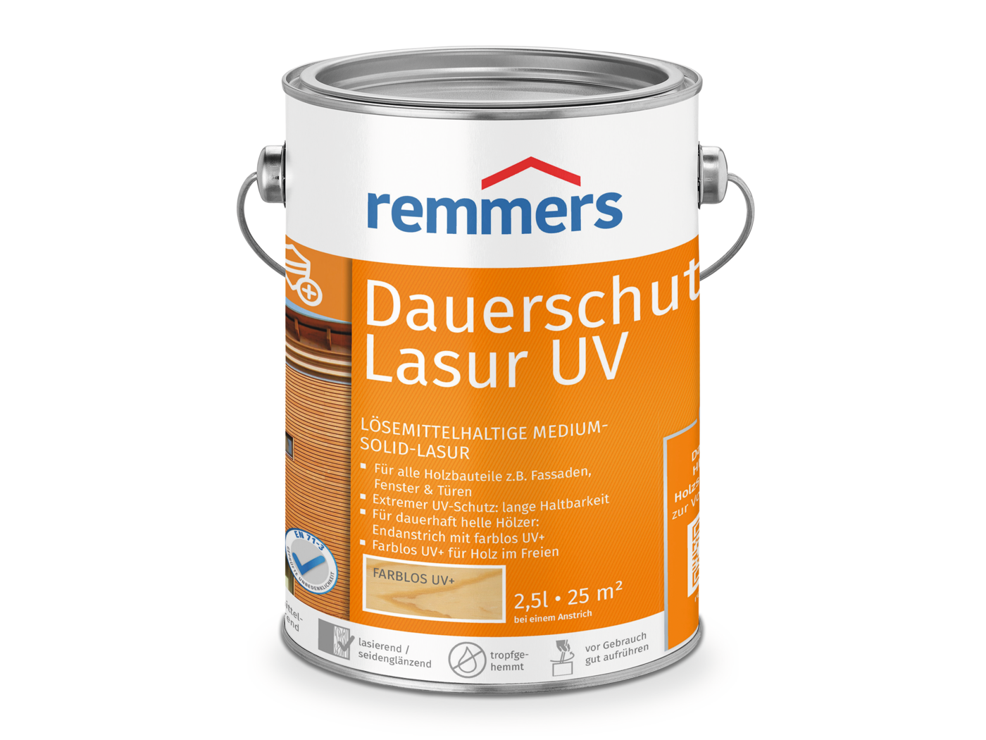 Remmers DAUERSCHUTZ-LASUR UV FARBLOS  5,00 LTR