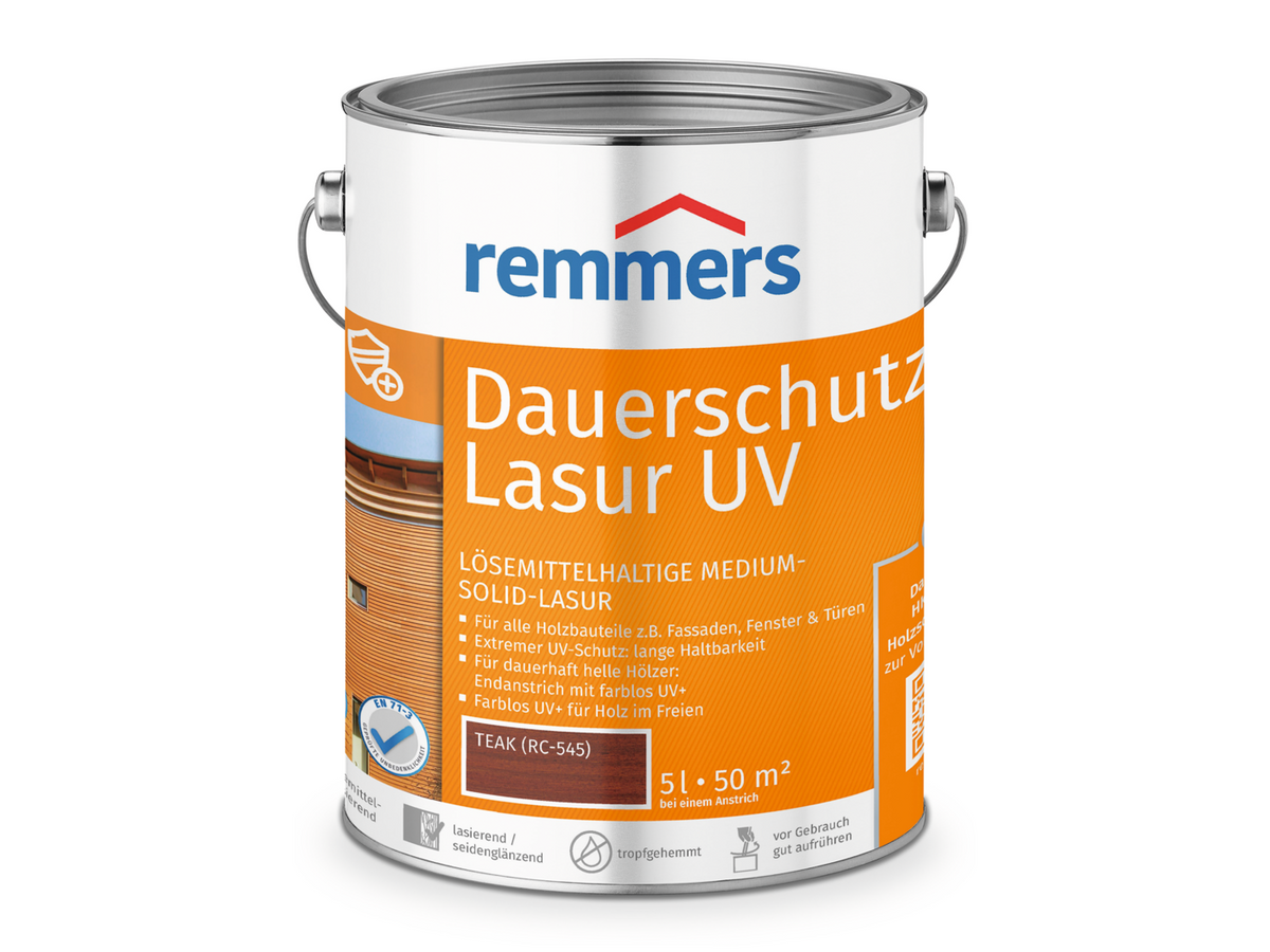 DAUERSCHUTZ-LASUR UV TEAK 5,0l